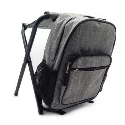 Bolsa Térmica Com Assento Dobrável Portátil Praticidade E Conforto Para Qualquer Ocasião Cinza