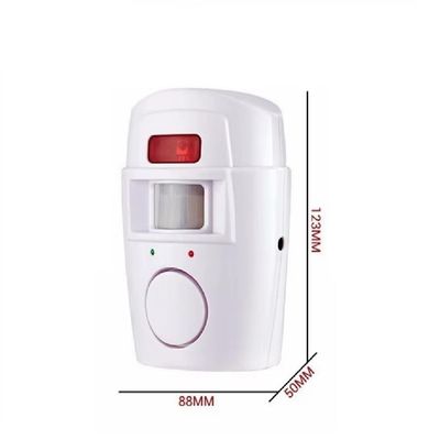 Alarme De Sensor De Movimento Sem Fio Com Controle Remoto Segurança Para Casa E Escritório