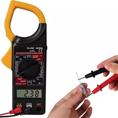 Alicate Amperímetro Ad-9005 Compacto Preciso E Prático E Profissional