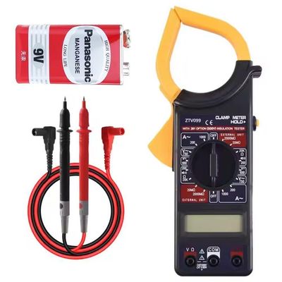 Alicate Amperímetro Ad-9005 Compacto Preciso E Prático E Profissional