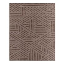 Tapete Para Sala Realce Trama 35 Taupe 2,50x3,00m