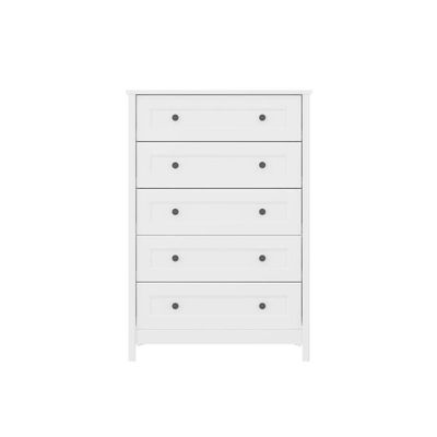 Cômoda Alta Ditália 5 Gavetas Dm-229 Branco