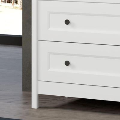 Cômoda Alta Ditália 5 Gavetas Dm-229 Branco