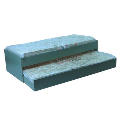 Cama Solteiro Bicama Ditália Com Colchões Cm-20 Verde Oliva