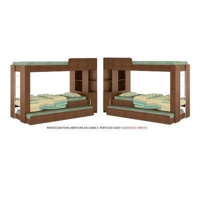 Beliche Ditália Cama Auxiliar Com Kit Luz Cm-15 Diamond