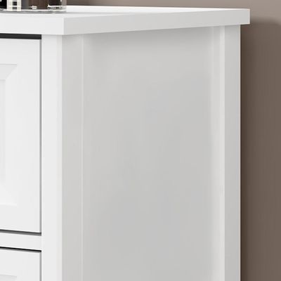 Cômoda 6 Gavetas Com Divisoria Ditália Dm-217 Branco