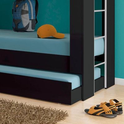Beliche Cama Auxiliar Ditália Treliche Cm-15 Preto