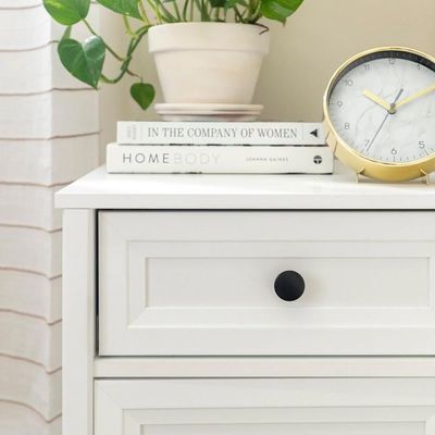 Mesa De Cabeceira Ditália Conjunto Com 2 Unidades Dm-114 Branco