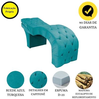 Maca Para Estética Facial Cílios Sobrancelhas Suede Maíra Azul Tiffany