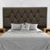 Cabeceira Para Cama Box Estofada Casal 140 Cm Suede Isabela Marrom