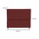 Cabeceira Para Cama Box Estofada Casal 140 Cm Suede Isabela Bordô