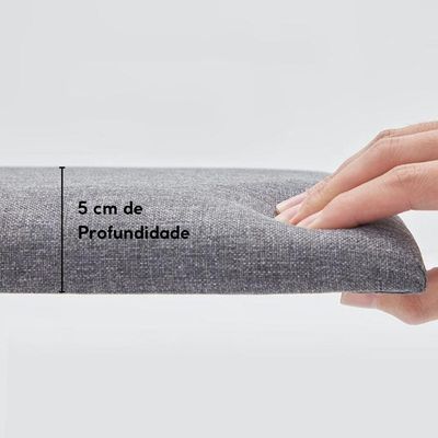 Cabeceira Estofada Cama Box Solteiro Com Led Star 90 Cm Bouclé Bege
