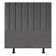 Cabeceira Estofada Cama Box Casal 140 Cm Sophia Carla Suede Cinza Escuro