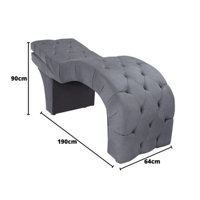 Maca Para Estética Facial Cílios Sobrancelhas Suede Maíra Cinza