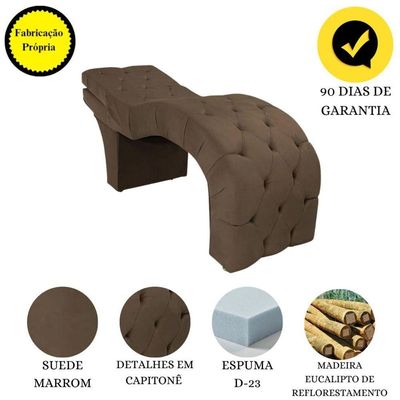 Maca Para Estética Facial Cílios Sobrancelhas Suede Maíra Marrom