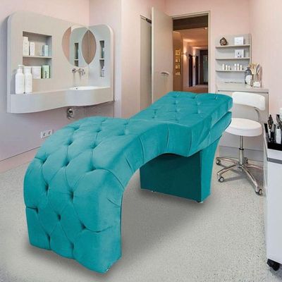 Maca Para Estética Facial Cílios Sobrancelhas Suede Maíra Azul Turquesa