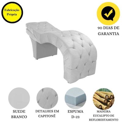 Maca Para Estética Facial Cílios Sobrancelhas Suede Maíra Branco