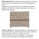 Cabeceira Cama Box Estofada Solteirão 100 Cm Suede Isabela Bege