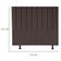 Cabeceira Estofada De Cama Casal King 195 Cm Laura Corino Marrom