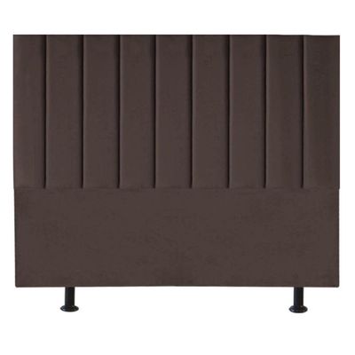 Cabeceira Estofada De Cama Casal King 195 Cm Laura Corino Marrom