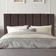Cabeceira Estofada De Cama Casal King 195 Cm Laura Corino Marrom