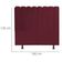 Cabeceira Nuvem Cama Box Queen 160 Cm Alanis Suede Bordô