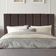 Cabeceira Estofada De Cama Casal Box 140 Cm Maria Corino Marrom