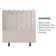 Cabeceira Nuvem Cama Box Casal 140 Cm Alanis Suede Bege