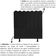 Cabeceira Nuvem Cama Box Solteiro 90 Cm Alanis Suede Preto
