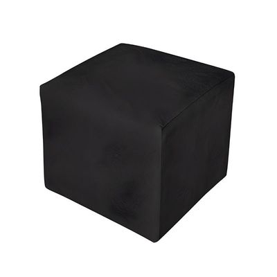 Poltrona Decorativa Amamentação Balanço E Puff Bebê Suede Preto