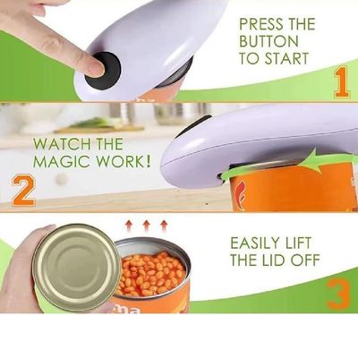 Abridor De Latas Automático Praticidade E Segurança Na Cozinha