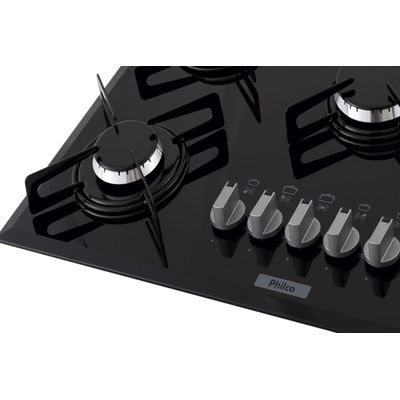 Cooktop a Gás Philco 5 Queimadores Cook Chef Bivolt Bivolt