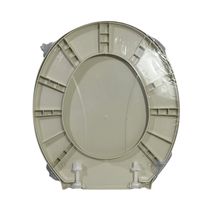 Assento Premium Para Vaso Sanitário Universal Oval Areia