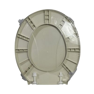 Assento Premium Para Vaso Sanitário Universal Oval Areia
