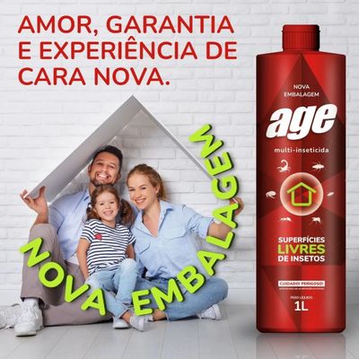 Veneno Arraze Age Para Insetos Formigas Baratas 1 Litro Age