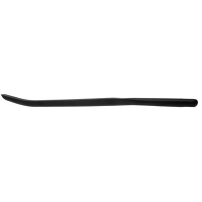 Kit 2 Espátulas Para Liquidificador 32x4,5cm Preto Silicone Cozinha Utensilio Longo Mexer