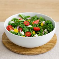 Cj 4 Saladeiras Porcelana Tramontina 24cm Branca Salada Sobremesa Buffet Restaurante