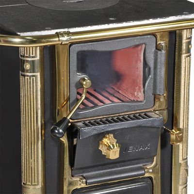 Fogao a Lenha Venax n 00 Princess Preto Gold