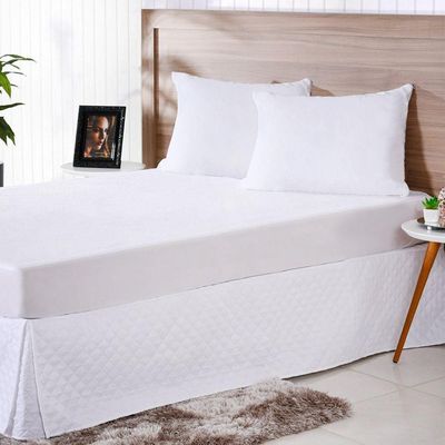 Saia Box Ultra Lisse Queen 158x198x35cm Branco