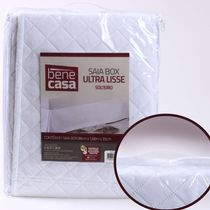 Saia Box Ultra Lisse Queen 158x198x35cm Branco