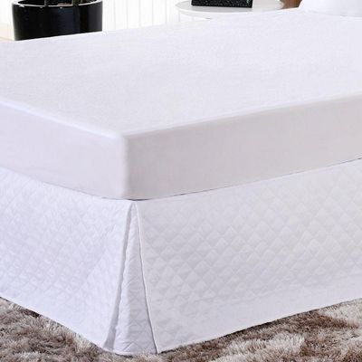 Saia Box Ultra Lisse Queen 158x198x35cm Branco