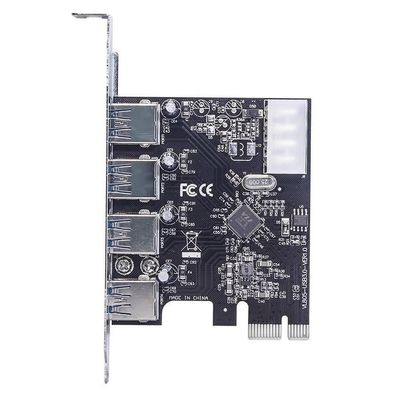 Placa Pci-e 4 Portas Usb 3.0 5gb-s Usb 1 Sata Pci Express 1x