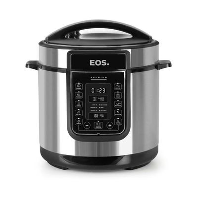 Panela De Pressão Elétrica Digital Epp60di Com Mixer Miniprocessador 3 Em 1 Emx02 Eos 220v 220v