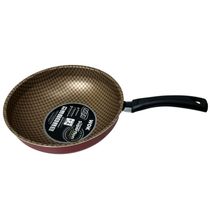 Frigideira Antiaderente Wok 24cm 2,8l Cor Cereja