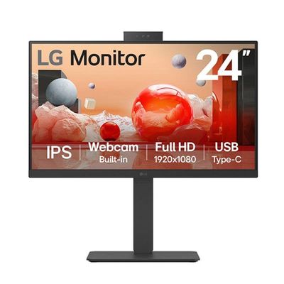Monitor LG 24BA850-B Full HD IPS sRGB 99% E Design Ergonômico
