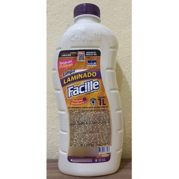 02 Limpa Piso Chao Laminado Taco Facille 1 Lt Crivialli