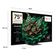 Smart TV 75" TCL 75C7K 4K QD-Mini Led 144Hz com Sistema Operacional Google TV Bivolt