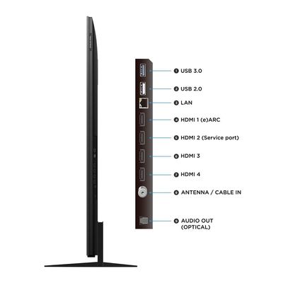 Smart TV 65” TCL 65C7K 4K QD-Mini Led 144Hz com Sistema Operacional Google TV Bivolt