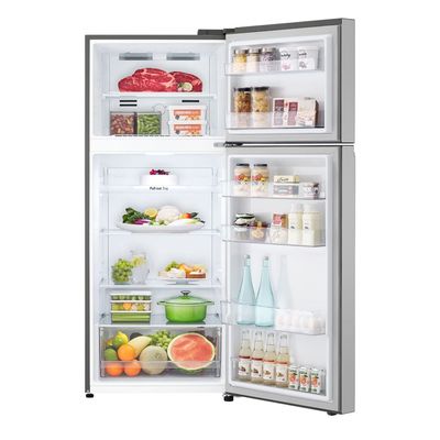 Geladeira LG Frost Free GN-B372PFM Duplex com Tecnologia Smart Inverter, Linear Cooling e Multi Air Flow Inox Look - 375 litros Inox / 110