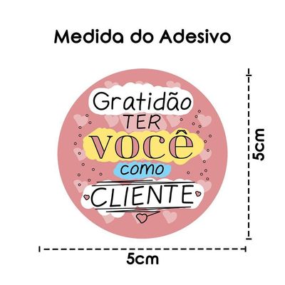 Etiquetas Adesivas 24Un De 5Cm